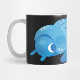 blue death feigning beetle Mug